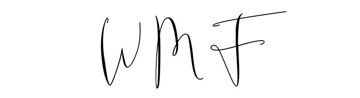 Fanish Signature  Free Fonts Download