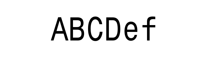 MonospaceTypewriter  Free Fonts Download