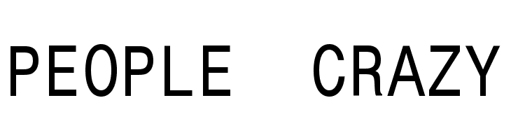 MonospaceTypewriter  Free Fonts Download