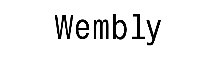 MonospaceTypewriter  Free Fonts Download