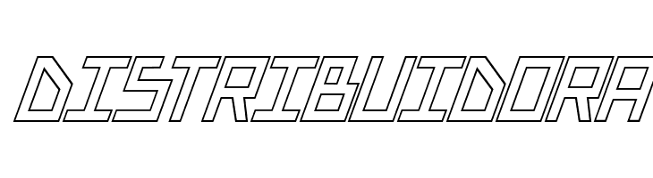 Bionic Type Out Italic  Free Fonts Download