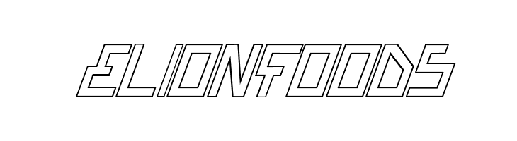 Bionic Type Out Italic  Free Fonts Download