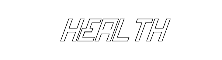 Bionic Type Out Italic  Free Fonts Download