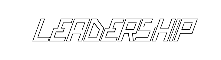 Bionic Type Out Italic  Free Fonts Download