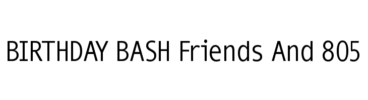 MonoSpatial  Free Fonts Download