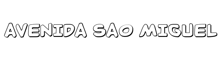 Caped Crusader 3D  Free Fonts Download