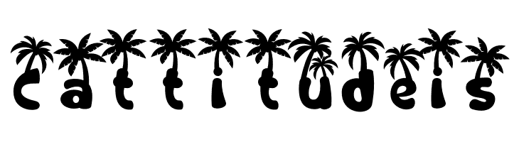 Sandy Toes Palm  Free Fonts Download