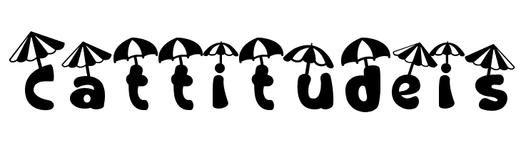 Sandy Toes Umbrella  Free Fonts Download