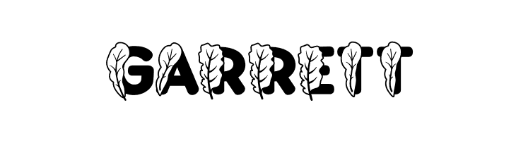 Green Delight Leaf 2  Free Fonts Download