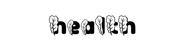 Green Delight Leaf 2  Free Fonts Download