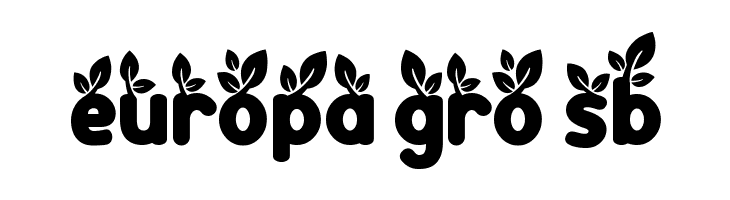 Green Delight Leaf  Free Fonts Download