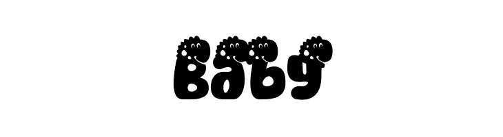 Monster Mash Dino 6  Free Fonts Download