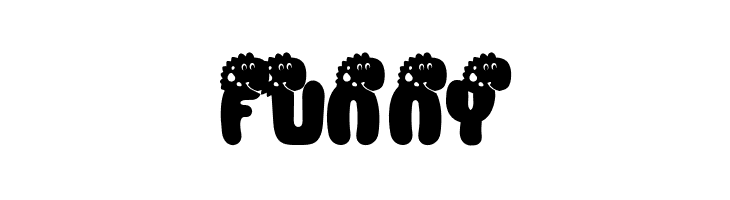 Monster Mash Dino 6  Free Fonts Download