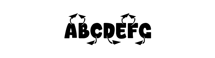 Study Symbol Paper Plane  Free Fonts Download
