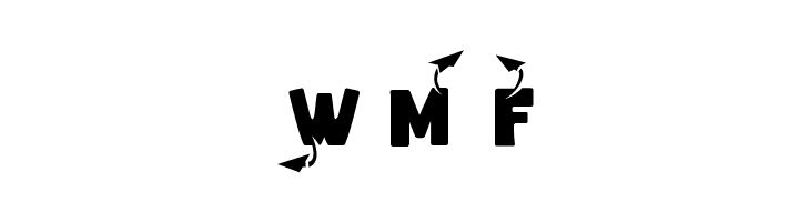 Study Symbol Paper Plane  Free Fonts Download