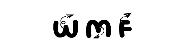 Super School Paper Plane  Free Fonts Download