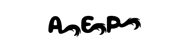Peppy Pegasus Tail  Free Fonts Download