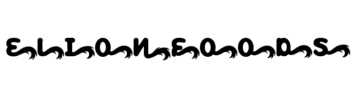 Peppy Pegasus Tail  Free Fonts Download