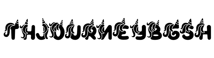 Peppy Pegasus Horn One  Free Fonts Download