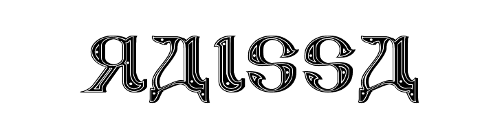 CSAR PARADE DRESS [Display Caps]  Free Fonts Download