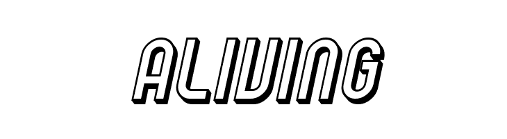 SF Eccentric Opus Shaded Oblique  Free Fonts Download