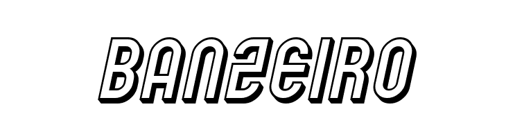 SF Eccentric Opus Shaded Oblique  Free Fonts Download