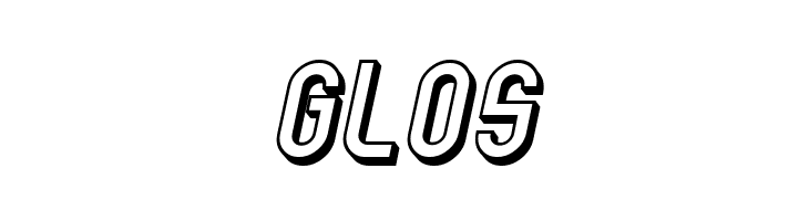 SF Eccentric Opus Shaded Oblique  Free Fonts Download