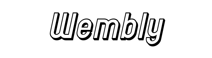 SF Eccentric Opus Shaded Oblique  Free Fonts Download