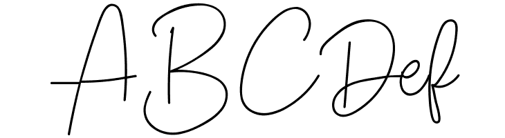 Great Signature  Free Fonts Download