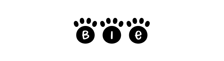 Pitter Paws Regular  Free Fonts Download