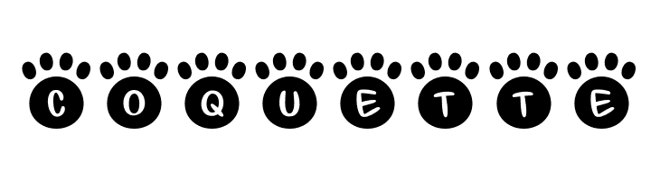 Pitter Paws Regular  Free Fonts Download