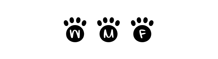 Pitter Paws Regular  Free Fonts Download