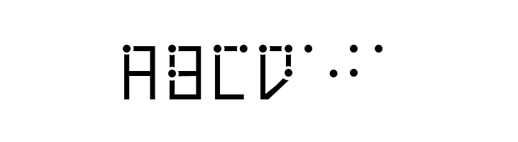 VisualBraille  Free Fonts Download
