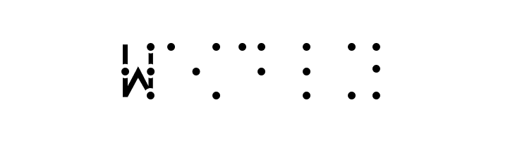 VisualBraille  Free Fonts Download
