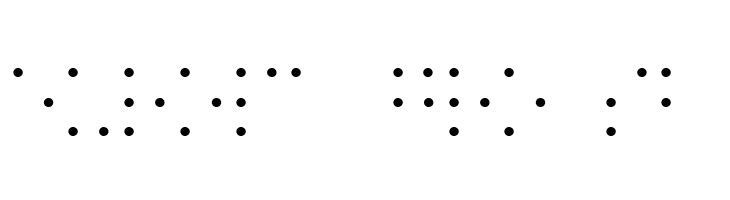 VisualBraille  Free Fonts Download