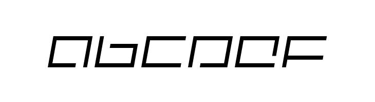 Mechanic Italic  Free Fonts Download