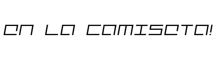 Mechanic Italic  Free Fonts Download