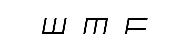 Mechanic Italic  Free Fonts Download