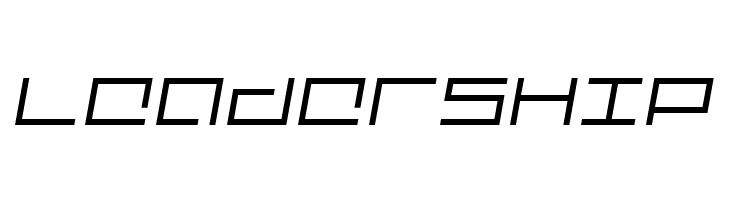 Mechanic Italic  Free Fonts Download