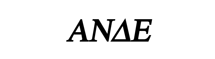 Atene-BoldItalic  Free Fonts Download