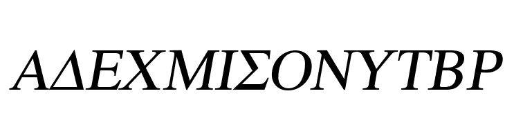 Atene-Italic  Free Fonts Download