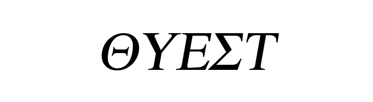 Atene-Italic  Free Fonts Download