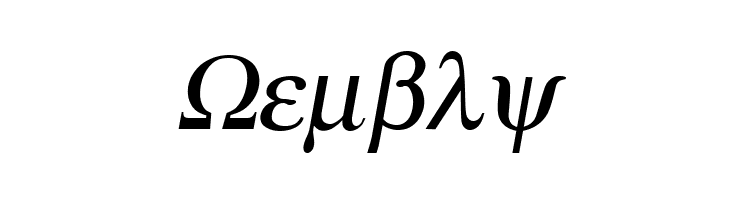 Atene-Italic  Free Fonts Download