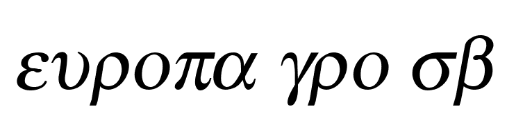 Atene-Italic  Free Fonts Download