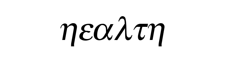 Atene-Italic  Free Fonts Download