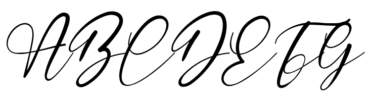 Signature Rainbows  Free Fonts Download