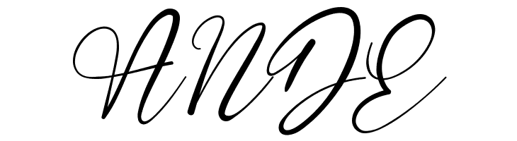 Signature Rainbows  Free Fonts Download