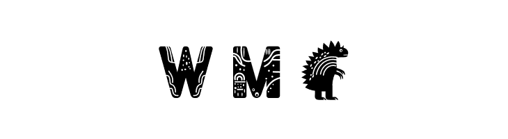 Dino Forest PERSONAL USE ONLY!  Free Fonts Download