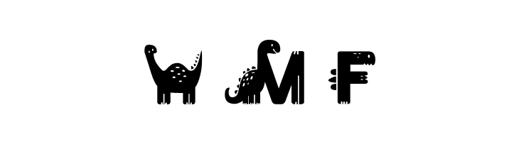 Happy Dino PERSONAL USE ONLY!  Free Fonts Download