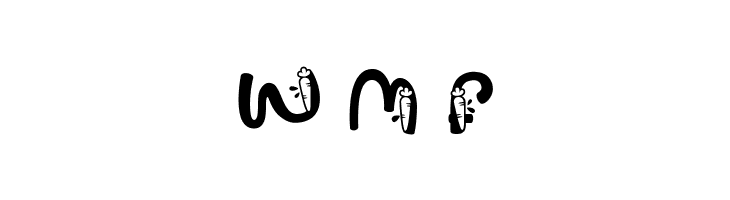 Pastel Palooza Carrot  Free Fonts Download